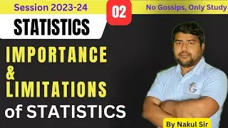 Importance and limitations of Statistics I #theeconomicsguru