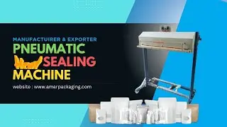 Pneumatic Heat Sealing Machine | Strong Airtight Sealing for Pouches & Bags