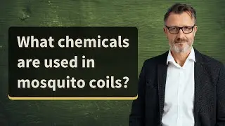 What chemicals are used in mosquito coils?