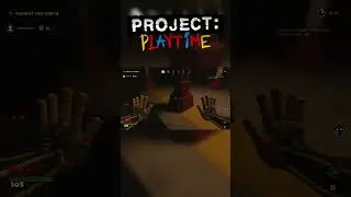 glitched through the train and got stuck | Project Playtime Easter update #projectplaytimegameplay