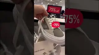 Кеды Calvin Klein за 18$ или шопинг со скидками до 80% и выше🔥. #lerbee #shop #sale #calvinklein