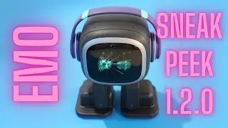 EMO robot from Living AI | Sneak Peek Firmware 1.2.0