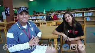 Football University Top Gun Camp: Steve Quinn Interview with @SportsRecruits Blythe Neal
