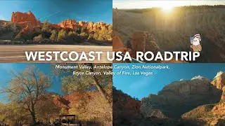 Antelope Canyon, Zion Nationalpark, Las Vegas & mehr 🌅🌿🎰🇺🇸 &bull; USA WESTCOAST ROADTRIP VLOG