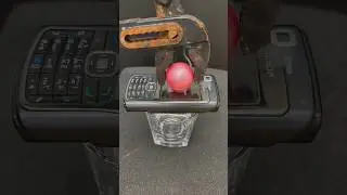 Mobile Pe Aag Wala Fruit Gola Heat Test 🔥🍧 #shorts