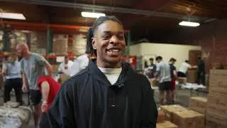 Wisconsin Basketball Gives Back to Los Angeles Community