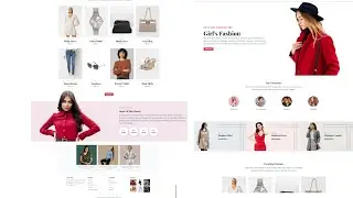 Responsive E-Commerce Website | Landing Page Using HTML, CSS And JavaScript.