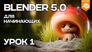 Курс на BLENDER 5.0 для начинающих. Урок 1