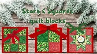 OML Embroidery Live! - Stars & Squares Quilt Blocks