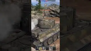 TIGER H1 ОТЛИЧНЫЙ ТЯЖ СНАЙПЕР #warthunder #warthunder #shorts