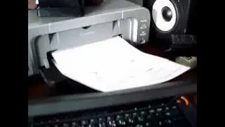 120117 Печатали визитки на Canon IP4200