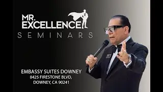 Mr. Excellence Seminar. Maria Leon, Vicky De La Herran, and Josue Ramon.