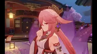 Yae Miko Gameplay! Elemental Burst, Idle Animation & More!