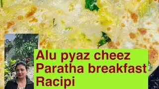 Alu pyze cheez parotha how to make 😑😑😑😵&zwj;💫😵&zwj;💫paratha