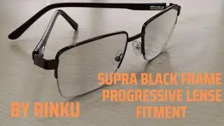 Supra grey frame progressive lens fitment#rinkuvachil 