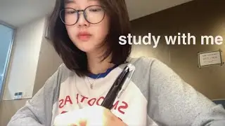 📚 Study with me 1h 10m | 스터디윗미 70분 | 이화여대 | 과제지옥 시작 ..