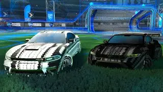 Это самая чистая наклейка Rocket Pass!?! (наклейка UNC) &mdash; игровой процесс Rocket League