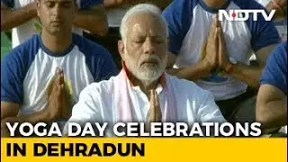 International Yoga Day: PM Modi Performs Yoga 'Asanas' In Dehradun