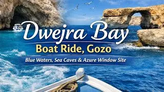 Dwejra Bay Boat Ride, Gozo | Blue Waters, Sea Caves & Azure Window Site
