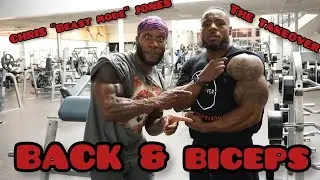 Training back with @BeastmodeJones316 7 Days out.