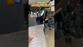 2025 KTM Duke 250 Down Payment & Monthly EMI? #ktm #duke #duke250 #shorts #ytshorts #shubhamyadawans