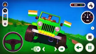 Modified Mahindra😈Thar Car Games: Indian Cars indian bike driving 3d Gadi Wala Games 2026