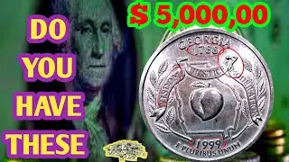 Top 1 Most Expensive U.S. State Quarters Ever Sold &ndash; Rare State Quarter Dollars Worth Big Money!