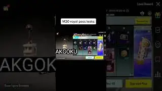 M20 ROYAL PASS LEAKS #pubgmobile #royalpass #goku #video