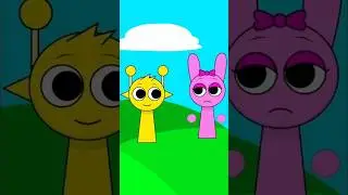 Sprunki - Girl&rsquo;s Crush = High Pitch Voice #sprunki #incrediboxsprunki #funny #animation