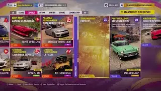 Forza Horizon 5 - SUMMER WET SEASON - Festival Playlist Challenges