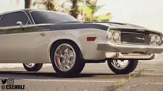 Dodge Challenger Automotive Rendering (UE4 RTX)