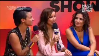 Entrevista de Ana Carolina no Festival de Verão 2013 - 18/01/2013 (parte 2) - © Multishow