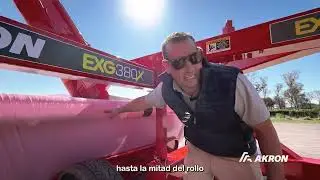 🚜 Jornada completa de extracción con la AKRON EXG380X 🌾
