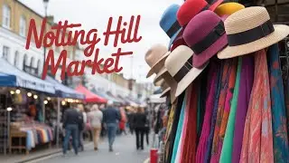 Portobello Market Tour August 2025 | London Street Market Vlog🇬🇧
