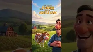 The Heartwarming Story of Farmer and His cow  #stories  #storytime  #sweet #viral #viralshort