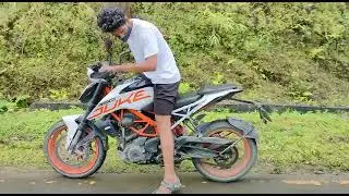 KTM Duke 390 burnout 💥💥#youtube #shorts #trending