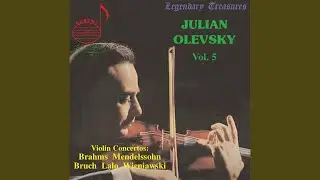 Violin Concerto in E Minor, Op. 64, MWV O14: II. Andante - III. Allegretto non troppo - Allegro...