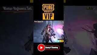 New Ultimate Set Ump Glacier Maxout M4 Glacier AKM Glacier Back #pubgmvip #m416glacier#sandyytgaming