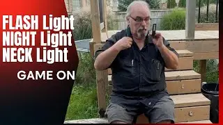 Honest Review Watch Flashlight Necklight Nightlight Love it