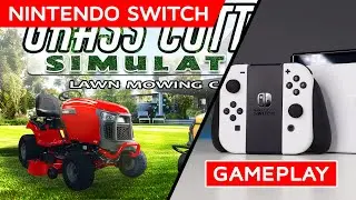 Grass Cutting Simulator: Lawn Mooving Care Nintendo Switch Gameplay