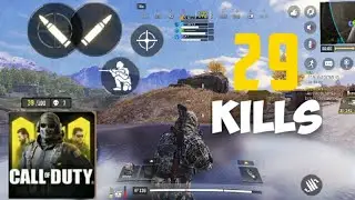 Cod mobile  29 kills gameplay   playing  with pro players