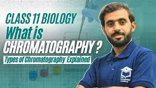 Chromatography | Class 11 Biology Lecture | Paper & Column Chromatography in Urdu #chromatography