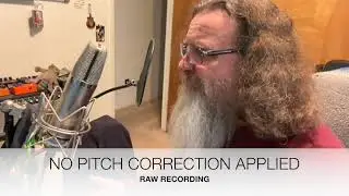 NO PITCH CORRECTION vs PITCH CORRECTION