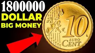 Редкая немецкая монета достоинством 10 евроцентов 2002 года стоимостью в миллион — спрятанное сок...