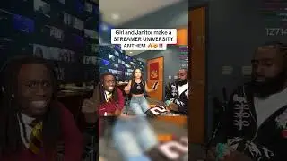 Girl And Janitor Make A Streamer University Anthem 🔥🤯‼️