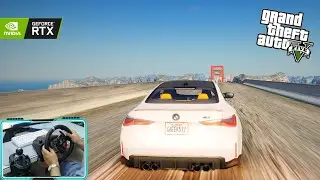 GTA 5 BMW M4 Driving With Logitech G29