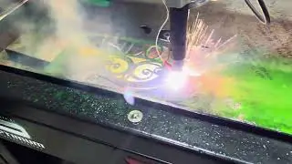 First finecut sign on STV CNC SparX Pro plasma table