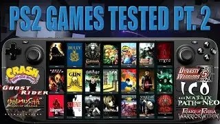 PCSX2 on Steam Deck | PS2 Games Performance Tested Pt. 2