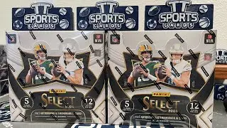 Break #FL1066 - 2024 Select Football Hobby Boxes 3 & 4