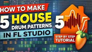How to Make House Drum Patterns FL Studio #flstudiohubtips #flstudio
